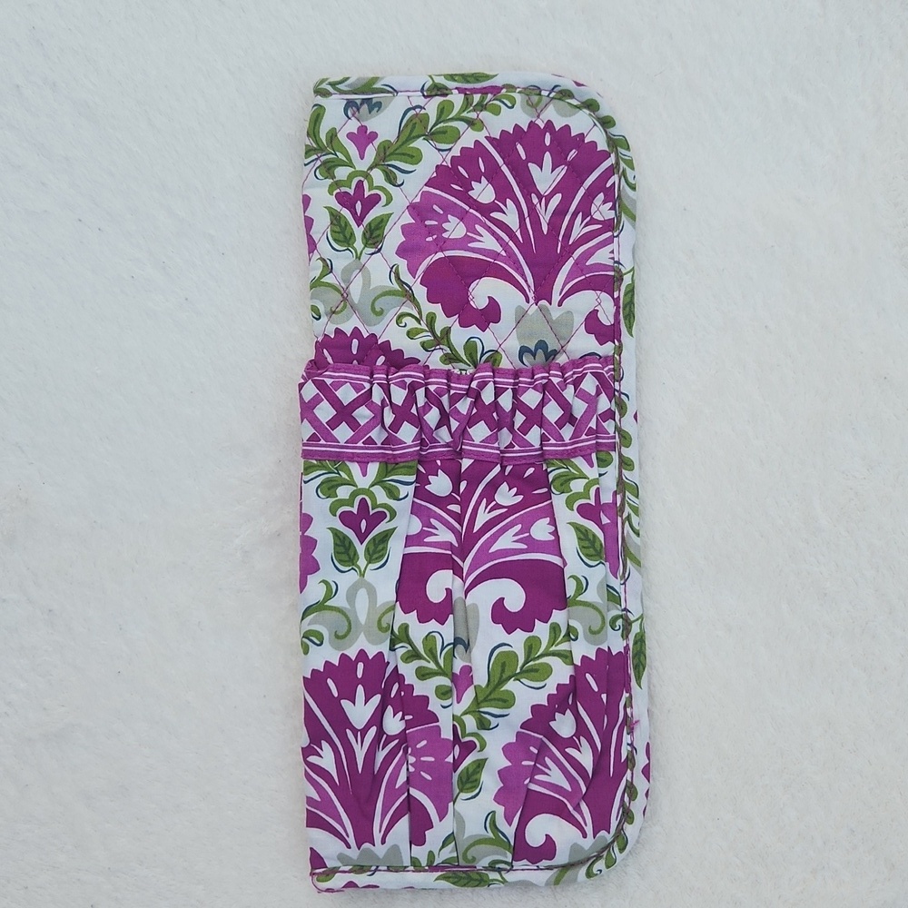 Vera Bradley Straighten Up and Curl Curling Iron Cover in Julep Tulip